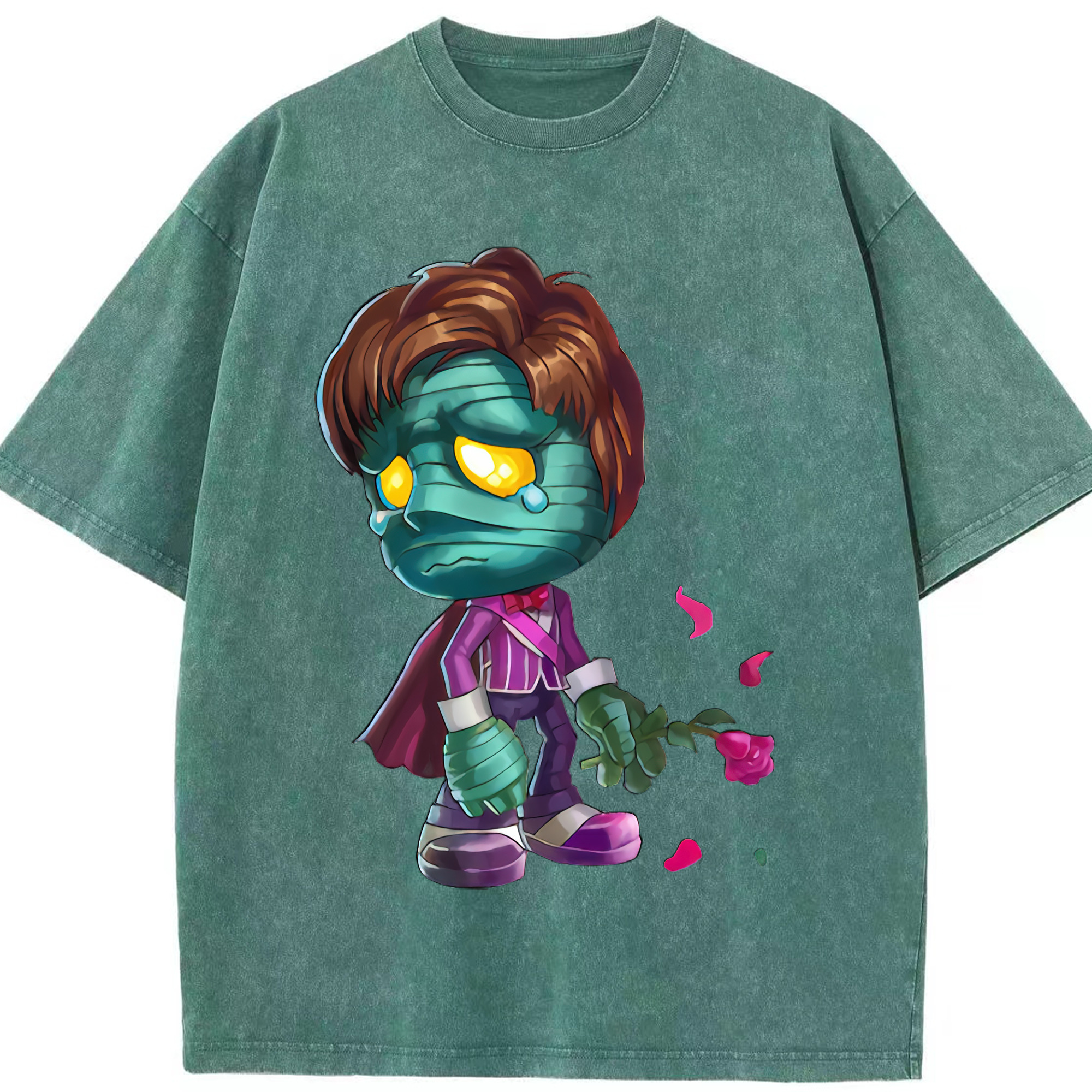 リーグ・オブ・レジェンド League of Legends LOL 綿100% ヴィンテージ風 半袖Tシャツ（フロントプリント）